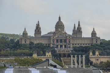 National Palace in Barcelona - Palau Nacional MNAC