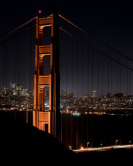 Golden Gate Bridge, San Francisco, Night