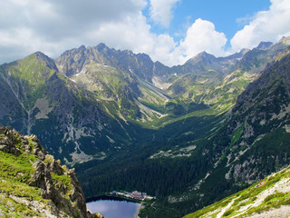 Mengusovska valley and Poprad tarn, High Tatras (Slovakia)