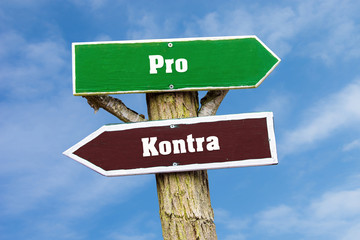 Schild 127 - Kontra