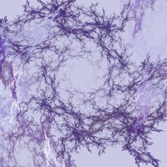 Violettes Fraktal
