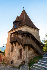 Fototapeta na wymiar Sighisoara,medieval city in Transylvania,Romania