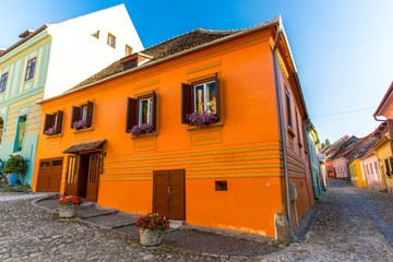Sighisoara,medieval city in Transylvania,Romania