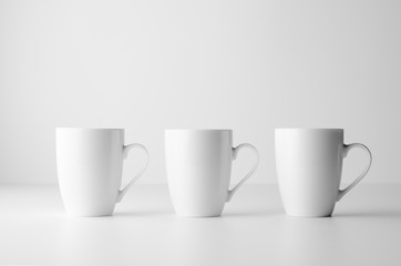 Mug Mock-Up - Three Mugs