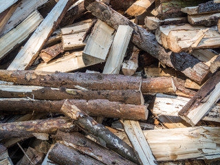 Brennholz Hintergrund