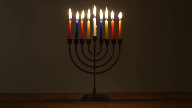 Hanukkah Candles, Jewish Holiday