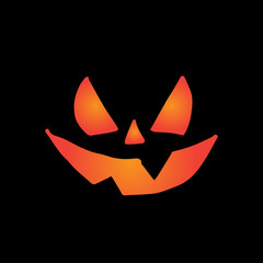 Art card for Happy Halloween.Design template for flyers, posters