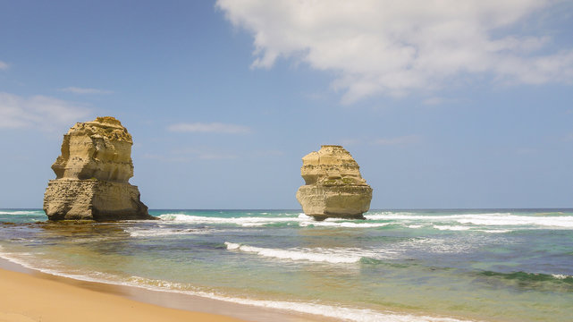 Strand bei den Twelve Apostles an der Great Ocean Road in Australien