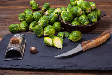 Rosenkohl mit Muskatnuss