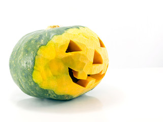 Halloween Pumpkin isolated on white background