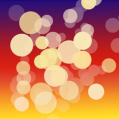 Abstract circular bokeh background