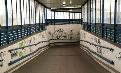 Graffiti in the underpass