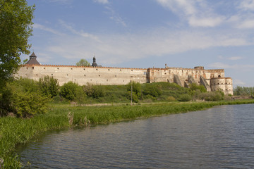 Mediaval fortress in Medzhibozh ukrainian place of glory photo