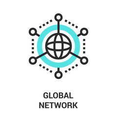 global network icon