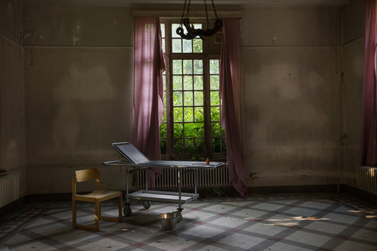 old abandoned hospital