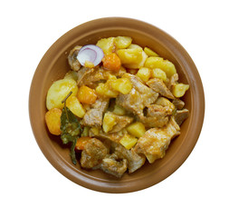 Estonian pork stew