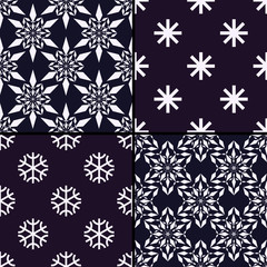 Seamless patterns set