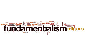 Fundamentalsim word cloud