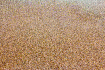 background from the wet Golden sand
