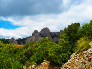 Mountains of Montserrat, Catalonia, Spain