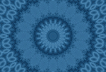 Abstract blue pattern