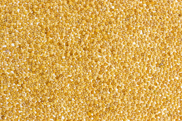 Yellow mustard seeds texture or background