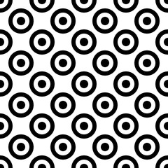 Polka dot geometric seamless pattern 25.10