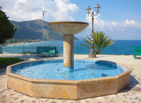 Landscape of Gioiosa Marea at Sicily