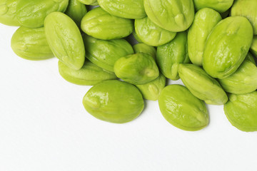 Parkia speciosa white background