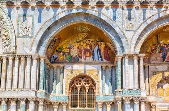 Saint Marks Basilica (Basilica di San Marco), Cathedral. Venice.