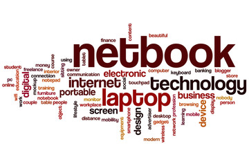 Netbook word cloud