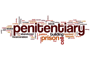 Penitentiary word cloud