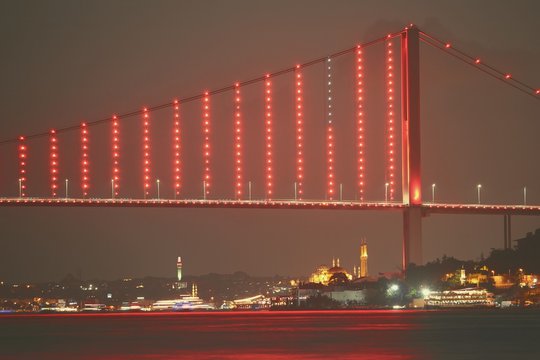 Bosphorus Bridge of İstanbul