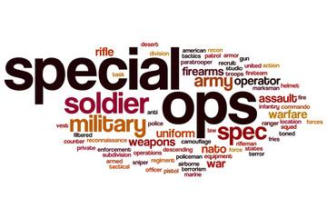 Special ops word cloud