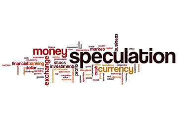 Speculation word cloud