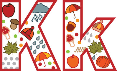 litera k © felicytka