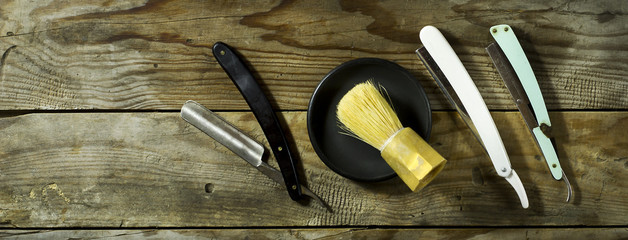 Vintage set of Barber.