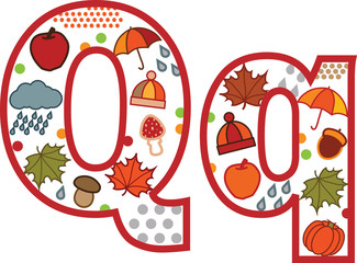 litera q © felicytka