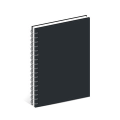 Blank Spiral Notebook Template