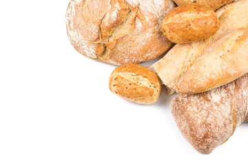 Composition with bread