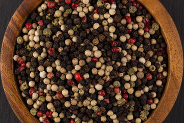 bowl of various pepper