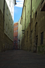 Narrow spanish street