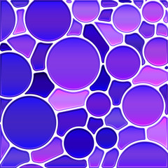 abstract vector stained-glass mosaic background