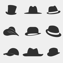 Hats icons