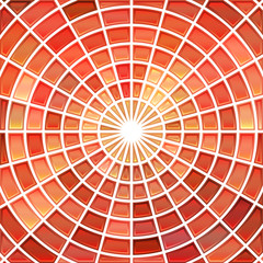 abstract vector stained-glass mosaic background