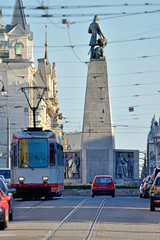 Plac Wolności, Łódź, Polska - obrazy, fototapety, plakaty