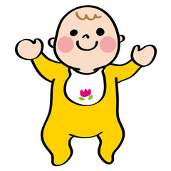 赤ちゃん笑顔