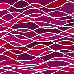 abstract vector stained-glass mosaic background
