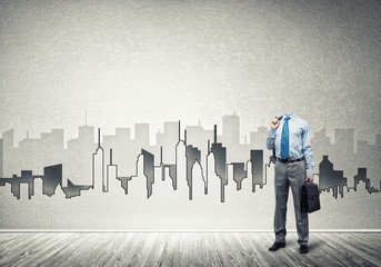 Man of engineering profession