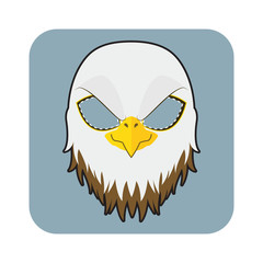 Eagle mask for Halloween and other festivities